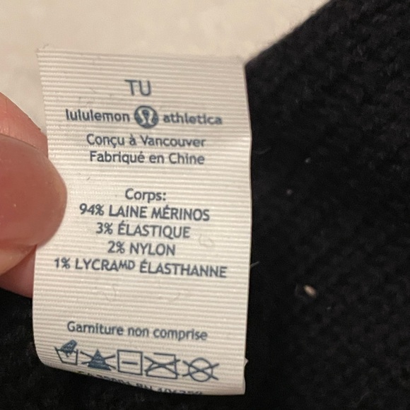Lululemon, leg warmers, merino wool - Picture 7 of 9